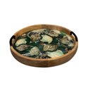 Ver imagem 1 de Bandeja Decorativa Madeira Linha Lammie Bee Green 35cm