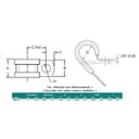 Ver imagem 2 de Abraçadeira Emborrachada 1 Pol Ou 25,4mm Pct 10 Pçs