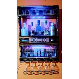 Bar / Adega / Boteco de Parede CHIMERA” para 05 Garrafas. - Chimera Concept - 4