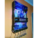 Ver imagem 5 de Bar / Adega / Boteco de Parede CHIMERA” para 05 Garrafas. - Chimera Concept