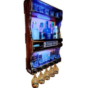 Bar / Adega / Boteco de Parede CHIMERA” para 05 Garrafas. - Chimera Concept