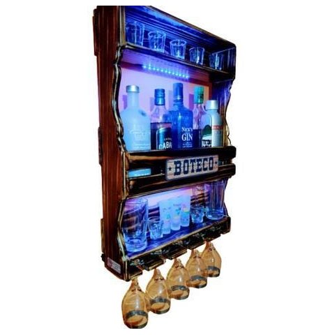 Bar / Adega / Boteco de Parede CHIMERA” para 05 Garrafas. - Chimera Concept