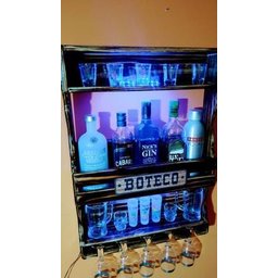 Bar / Adega / Boteco de Parede CHIMERA” para 05 Garrafas. - Chimera Concept - 3