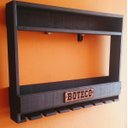 Ver imagem 5 de Bar de Parede Boteco “Chimera Concepts” para 09 Garrafas - Preto com LED Azul