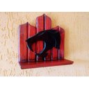 Ver imagem 4 de Quadro Decorativo Thundercats em Madeira - Chimera - Chimera Concept