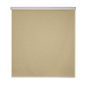 Persiana Rolo Blackout Textil Standard 1,60 X 1,60 Bege Tecido