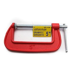 Kit 2 Grampos Tipo C Para Marceneiro 5 Polegadas. - 3