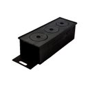 Ver imagem 1 de Fogão Caipira Com Chapa 3 Furos de Ferro Fundido 65x27x23cm