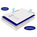 Ver imagem 2 de Kit Capa Protetora de Colchão Casal Padrão + 2 Protetor Travesseiro Impermeável