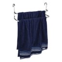 Ver imagem 3 de Porta Toalhas Toalheiro Duplo Cromado Plus Para Box 60cm