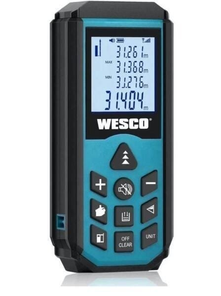 Trena A Laser Wesco 40 Mt Ws8910