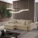Ver imagem 1 de Sofá Modular Zen 2 Lugares Retrátil e Reclinável 230cm Bege Meu Sofá Online