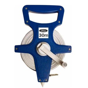 Trena Fita Metrica Fibra De Vidro Ford 30 M Com Manivela