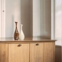 Ver imagem 3 de Vaso de Mesa Decoração de Cerâmica Marrom e Bege Petra Dupla Vanguard