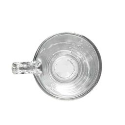 Jogo 10 Xícaras de Café de Vidro com Pires Transparente em Casa Tem 80ml - 5