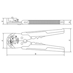 Alicate Desencapador de Fios Automático 8'' Tramontina Pro Tramontina - 4