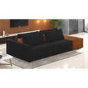 Ver imagem 2 de Sofá Ilha 2 Lugares Living 272cm Modulado para Sala Lary Veludo K01 - D’Rossi