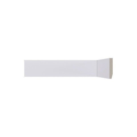 Rodapé de Poliest Lev51 Branco 05cm Santa Luzia (cx 16br)