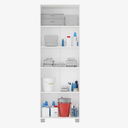 Ver imagem 2 de Armario Multifuncional Vegas Madeira Mdp 2pt C/pes Cor: Branco