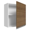 Ver imagem 5 de Armário De Cozinha Aéreo 100% MDF 60 cm 1 Porta Branco/Rustic Acordes Madesa