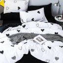 Ver imagem 1 de Jogo De Cama Casal Comum 6 Peças Com Edredom Estampa Love