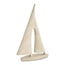 Ver imagem 1 de Escultura Decorativa Barco em Poliresina 28cm 17289 Mart
