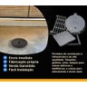 Tampa de Chão Aterramento Ferro Fundido 30cm - Casa e Jardim - 4