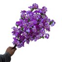 Ver imagem 5 de 15 Ramos de Cerejeira Artificial Lilás Decoração Charmosa e Delicada