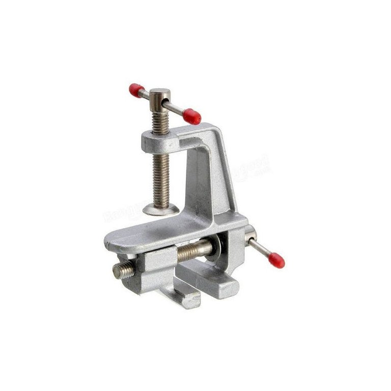 Mini Morsa Torno de Bancada 35mm com Base Fixa Western T645