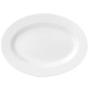 Ver imagem 2 de Travessa Oval Melamina Rasa 20x14cm Branca Servir Haus Concept Bandeja