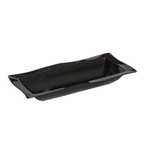 Saladeira Moove Retangular 5l Preta em Policarbonato Linha Profissional Cook Vem