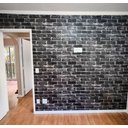 Ver imagem 3 de Papel Parede Decorativo Alltak Lavável Todos Modelos 60cmx1m - Tijolo Preto