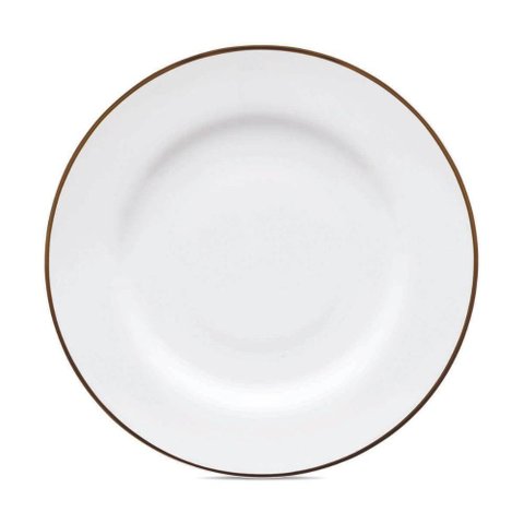 Jogo de Pratos Rasos em Porcelana Flamingo com 6 Peças 28cm Oxford Sofia