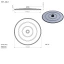 Ver imagem 7 de Kit Fogareiro 2em1 110.13 Disco Arado 43cm 051 e Tampa 160.2