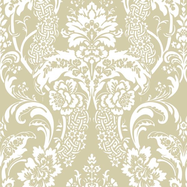 Papel de Parede Arabesco Ornamento PPARA050 - 1