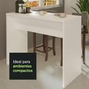 Ver imagem 5 de Bancada para Cozinha Madesa 115 Cm - Branco