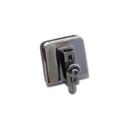 Trinco para porta e janela de vidro temperado blindex (1335) - Cromado - 1