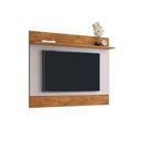 Ver imagem 2 de Painel Sala Icaraí para TV até 75 Polegadas 1 Prateleira Naturalle/Off-White