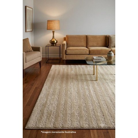 Tapete Turim Caramelo em Nylon 10 mm - 2,00 x 2,50