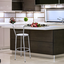 Ver imagem 6 de Banqueta para Balcão Flórida Prata Bistrô Ilhas Cozinha Gourmet Bares