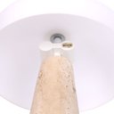Ver imagem 3 de Abajur /luminária com Base em Mármore e Cúpula de Vidro Mart