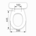 Ver imagem 2 de Assento Sanitário Avalon Branco Tampa Vaso Ideal Standard