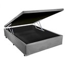 Ver imagem 1 de Cama Box Baú Casal Cinza