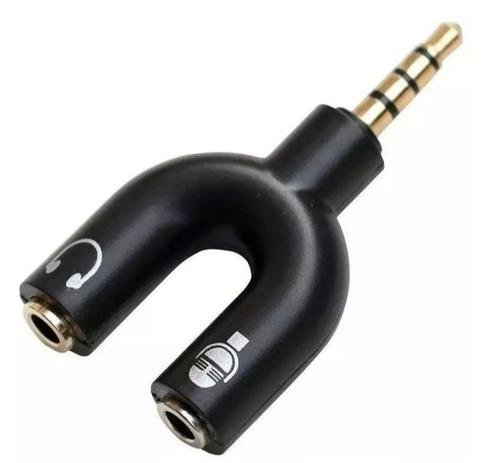 Adaptador Splitter Headset Fone Microfone P2xp3 - 1