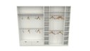 Ver imagem 1 de Kit Closet ou Loja Armário Colmeia Cabideiro M33 100% Mdf