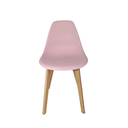 Ver imagem 1 de Cadeira Charles Eames Solid Wood 131pp Rosa