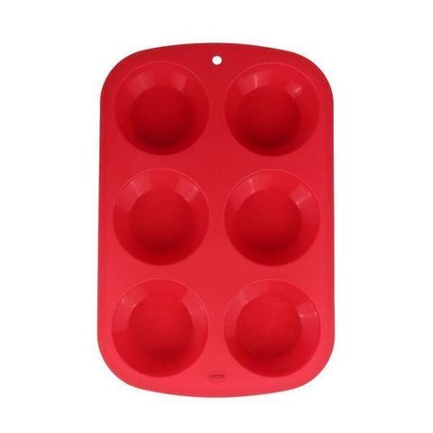 Assadeira De Silicone Muffin Cupcake Forno Freezer Mor