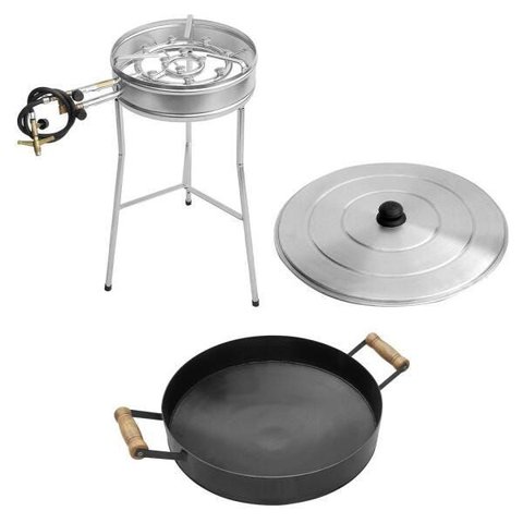 Kit Fogareiro 110.1 com Disco Arado 38cm 056.1 e Tampa 160.1