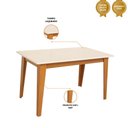 Ver imagem 2 de Mesa Retangular Grande Sophia 137 Cm Mdf