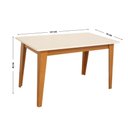 Ver imagem 3 de Mesa Retangular Grande Sophia 137 Cm Mdf